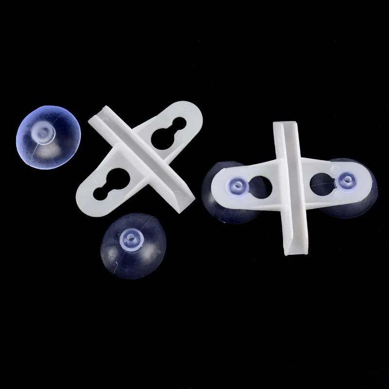 

2pcs Fish Tank Partition Clip Aquarium Glass Clip Suction Cup Clip Separation Clip Reptile Pet Breeding Box Isolation Clip
