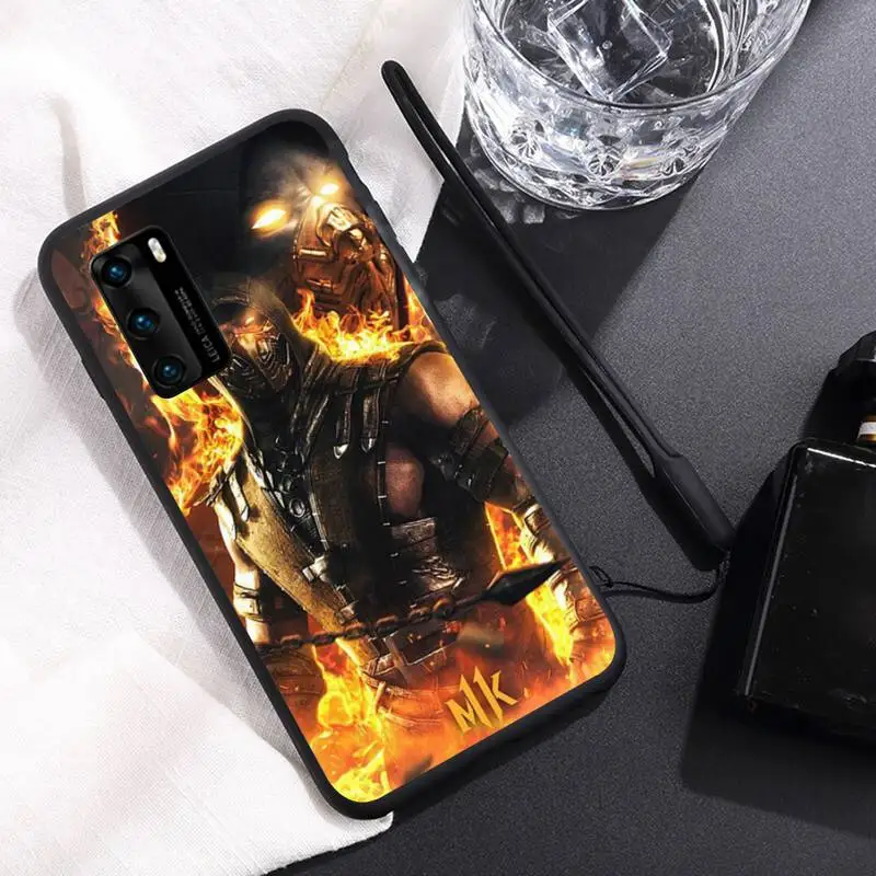 Чехол для телефона Mortal Kombat Huawei Y6 Y7 Y9 Prime 2019 Y9s Mate 10 20 40 Pro Lite Nova 5t силиконовый чехол |