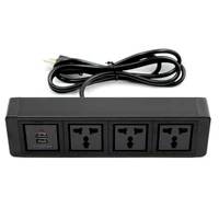 3us power 2charge usb tabletop socket hidden spring open information outlet office conference room shipping fees