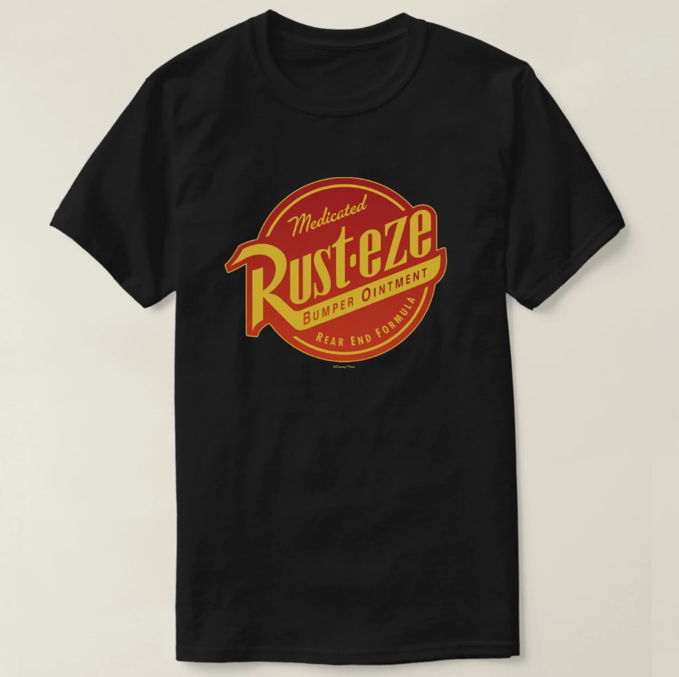 Мужская футболка с принтом хлопковая коротким рукавом и автомобилей 3 ржавчины eze