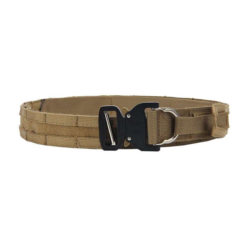 

2021 new Custom Tacital Belt Army Military Tactical Fabric Girdle Men Gesigner Wide Belt for men