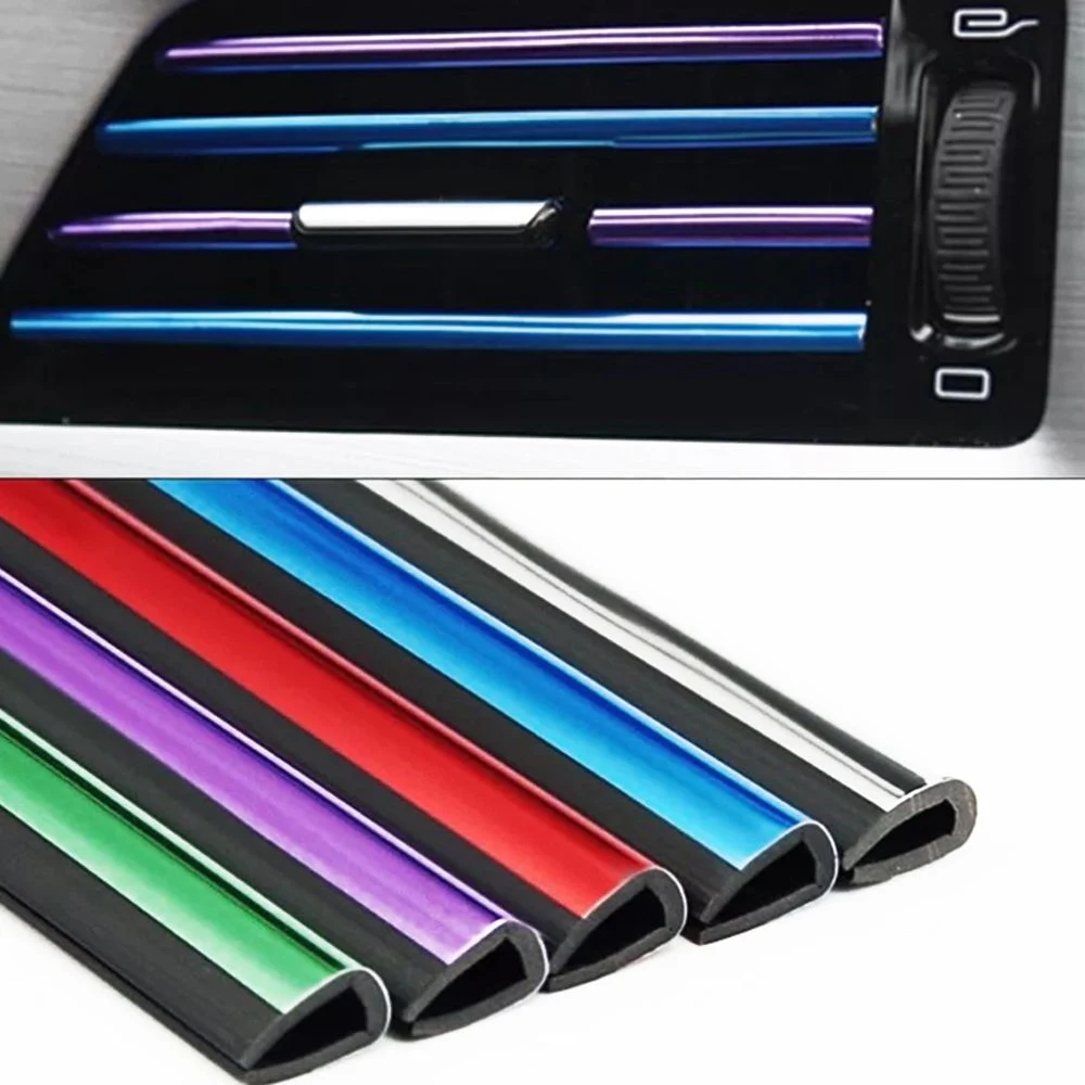 10 шт. автомобильный Стайлинг внутренняя полоса вентиляционные решетки обод