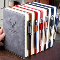 360 pages a5 faux leather journal notebook with pen daily business office work notepad student school supplies %d0%b1%d0%bb%d0%be%d0%ba%d0%bd%d0%be%d1%82
