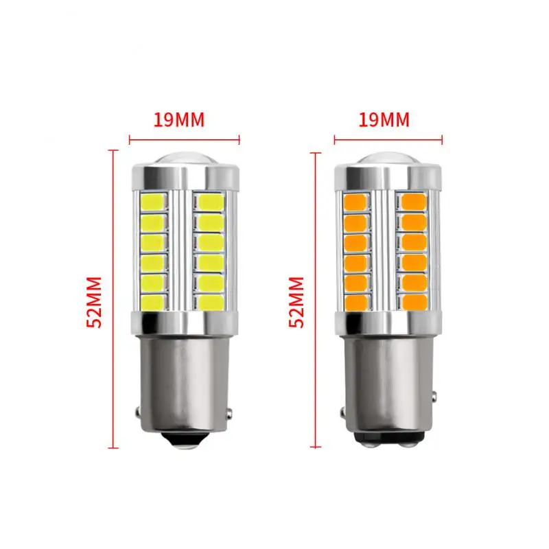 

2pcs 1156 33smd Signal Lamp LED Bulb Super Bright Led Auto Backup Reserve Lights Tail Lamp 12V turn light brake light