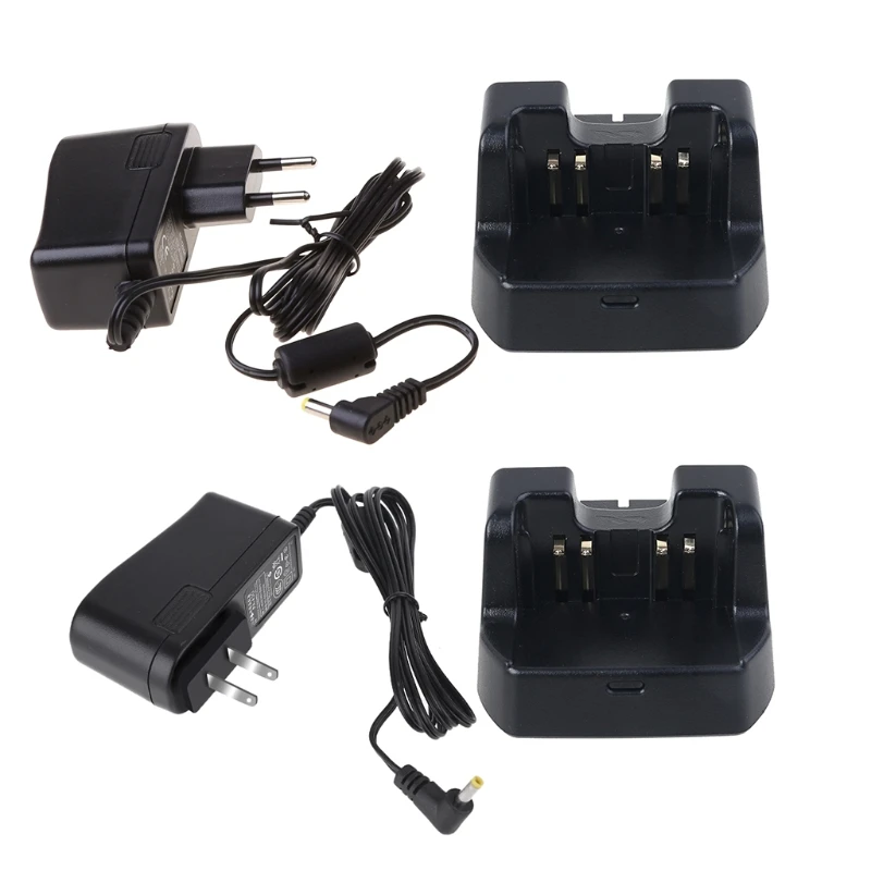 

587D CD47 Smart Charger Fast Charging Base Holder Power Adapter for Yaesu/Vertex VX-160 VX-180 VX-210 VXA-200 VXA-220 FT-60R