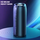 Портативный мощный Bluetooth-динамик, беспроводной портативный сабвуфер высокой мощности, водонепроницаемый звуковой короб, стерео радио