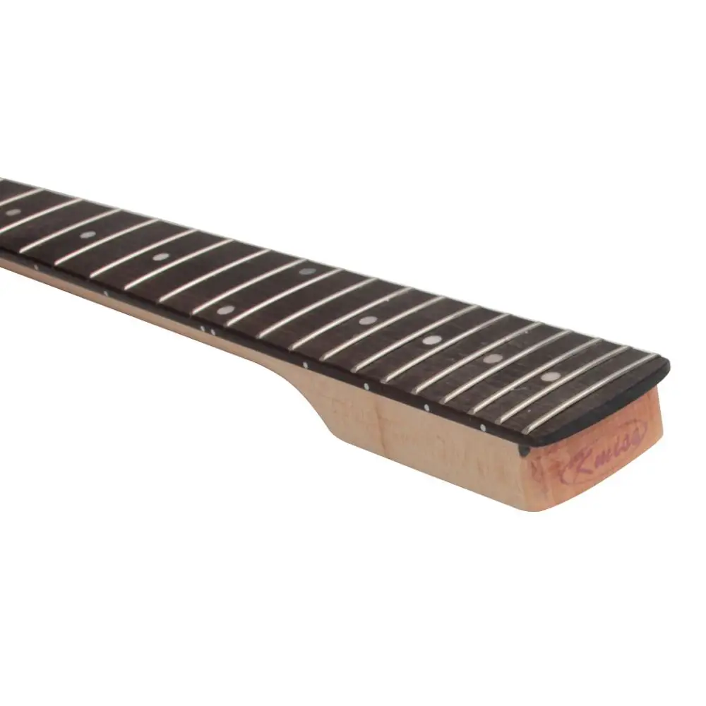 Насадка на шею для электрогитары палисандр клене 22 лада инкрустация в горошек