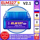 ELM327 Bluetooth-совместимый V2.1elm 327 для Android Torque, поддержка считывателя кода OBDII