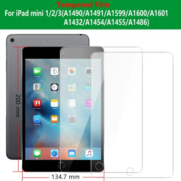 IPADMINI123 GHM2 Закаленное стекло для ipad 9,7 Air 1 2 протектор экрана для ipad mini 5 4 защитная пленка для ipad 10,5 air3 ipad 10,2 Pro 7th - Цвет: IPADMINI123 GHM2