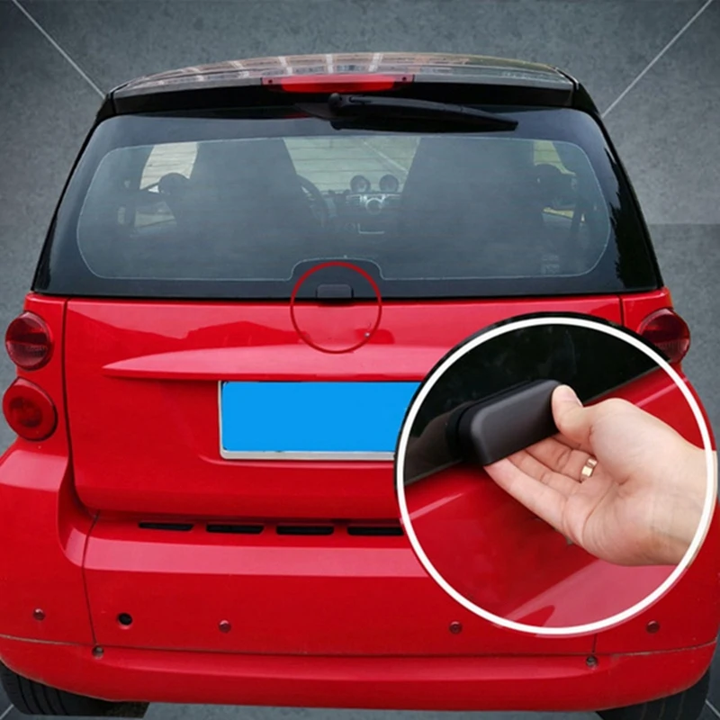 Для Benz Smart Fortwo 451 2009 2014 Автомобильный задний бампер багажник дверная ручка стикер