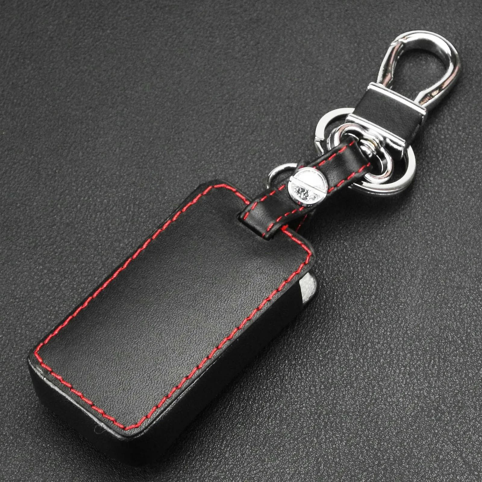 

Bilchave 2 Buttons Remote Car Hand-stitched leather Case Cover Fob For Toyota Camry Highlander VIOS Yaris Car-Styling Holde