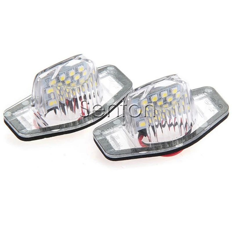 

1Pair Car LED number License Plate Light 12V SMD lamp For Honda CRV CR-V Jazz Crosstour Odyssey Stream Insight FR-V