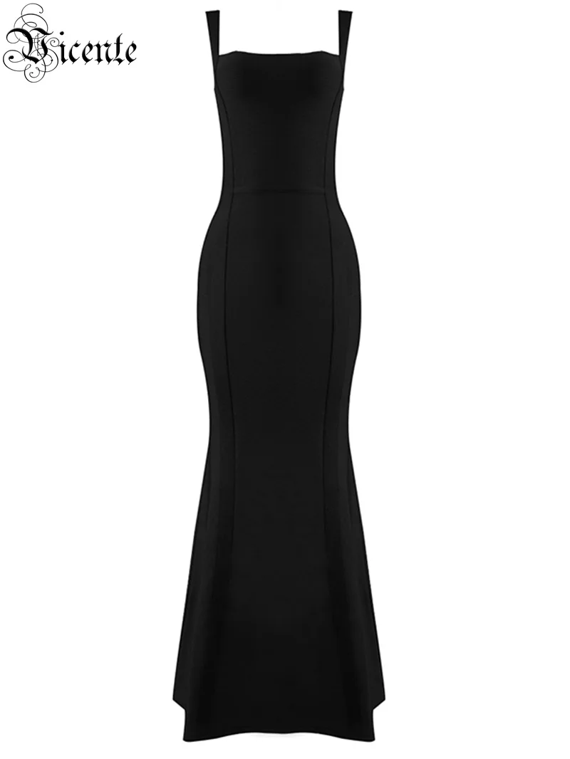 Женское длинное платье без рукавов с открытой спиной VC бесплатная доставка