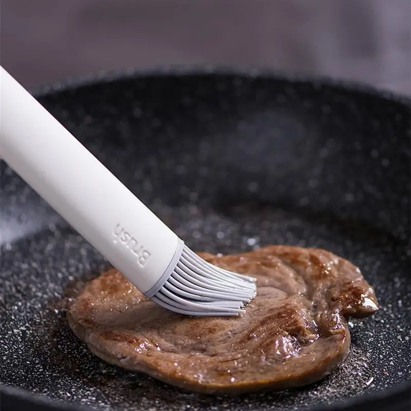 Термостойкая щетка для выпечки барбекю соус крем масло съемная силиконовая с