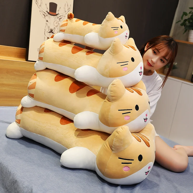 Новые милые плюшевые игрушки с шариками для кошек мягкие животными подушка куклы