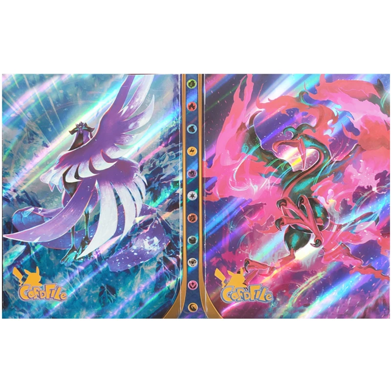 Новинка 2022 блестящий альбом Pokemon Charizard Vmax папка для книг с картой список верхней