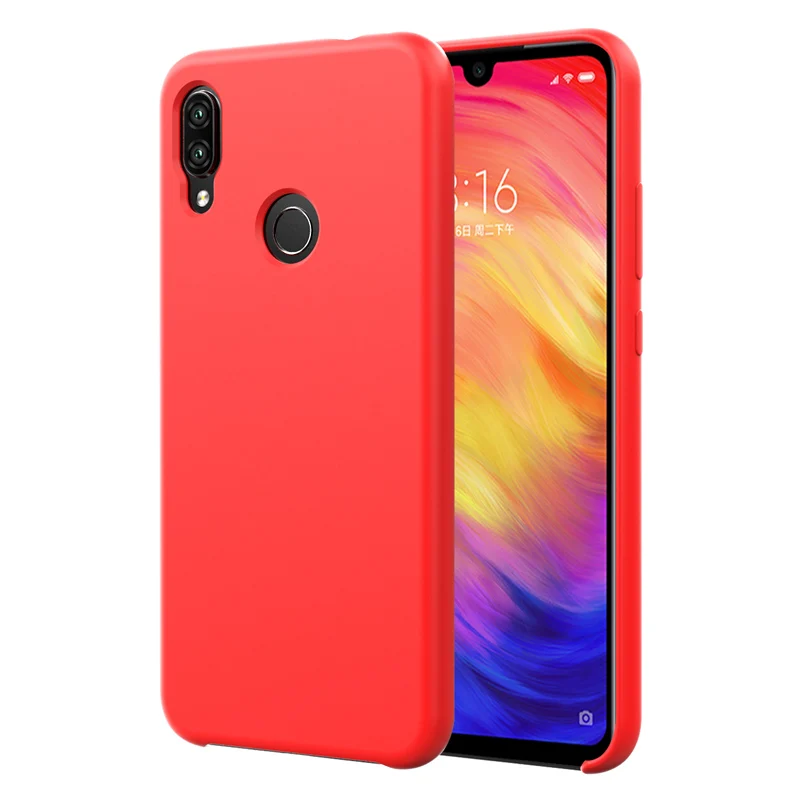 Для Redmi Note 7 Чехол Мягкий Жидкий силиконовый защитный чехол для Xiaomi для Redmi Note 5 6 7 8 Pro K20 6A 7A чехол