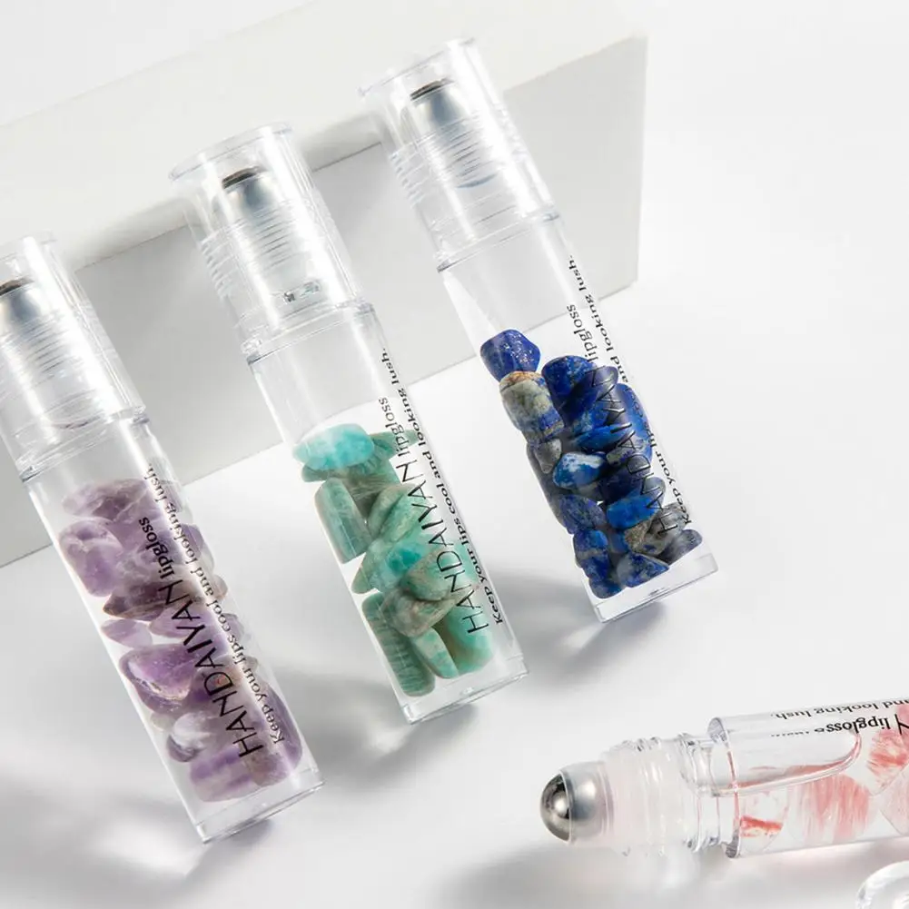 Блеск для губ Блестящий портативный водостойкий увлажняющий бальзам девушек