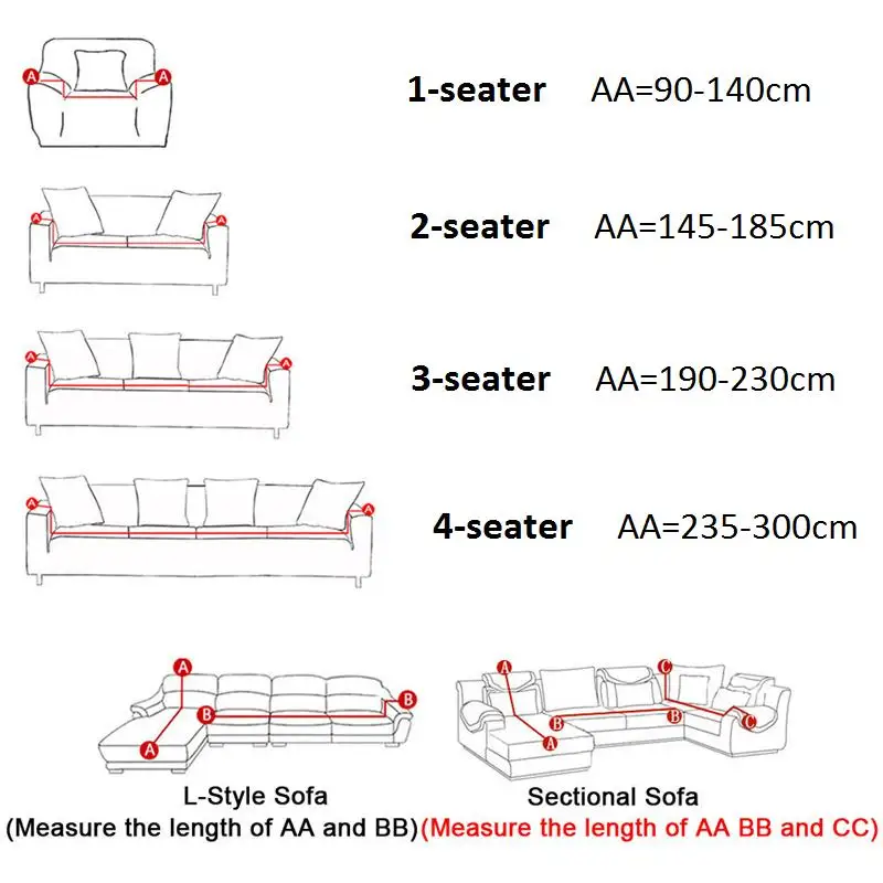 

Slipcover Popcorn plaid sofa cover Tight wrap all-inclusive elastic Couch Cover With skirt Armchair/loveseat Furniture Covers