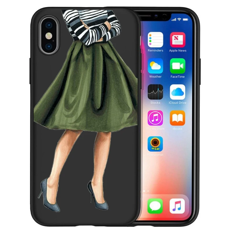 Чехол для iphone 11 Pro Max с рождественской елкой роскошный модный чехол девушек 8 7 X XS XR