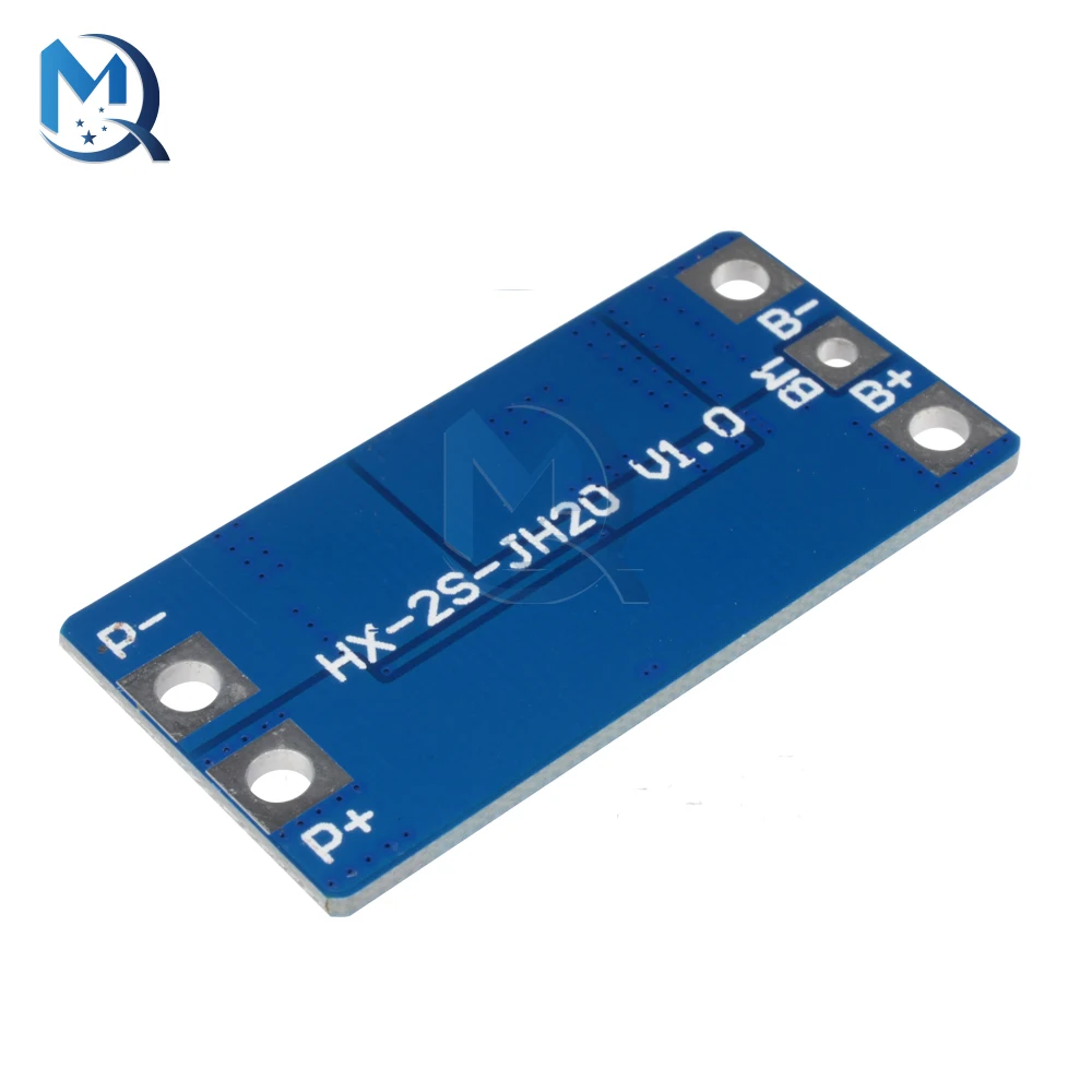 Плата защиты аккумулятора 18650 Lifepo4/Литиевые BMS 2S 10A 8 4 V 7 PCB PCM с балансом для Li-Ion Lipo
