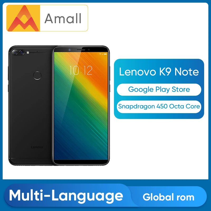 Смартфон Lenovo K5 Note L38012 с глобальной прошивкой K9 6 дюймов 18:9 экран Snapdragon 450