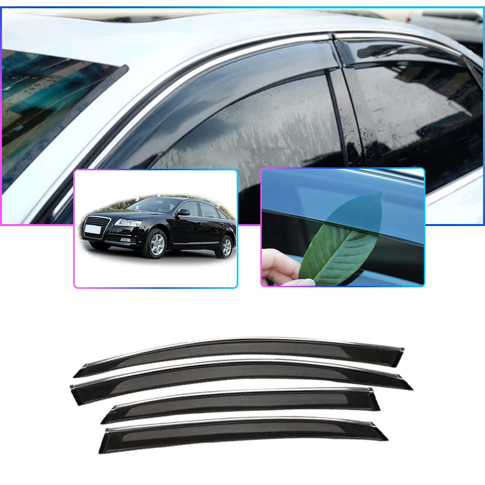 Автомобиль дымовой пожарной окна солнцезащитный козырек для Audi A6L 2005 2011