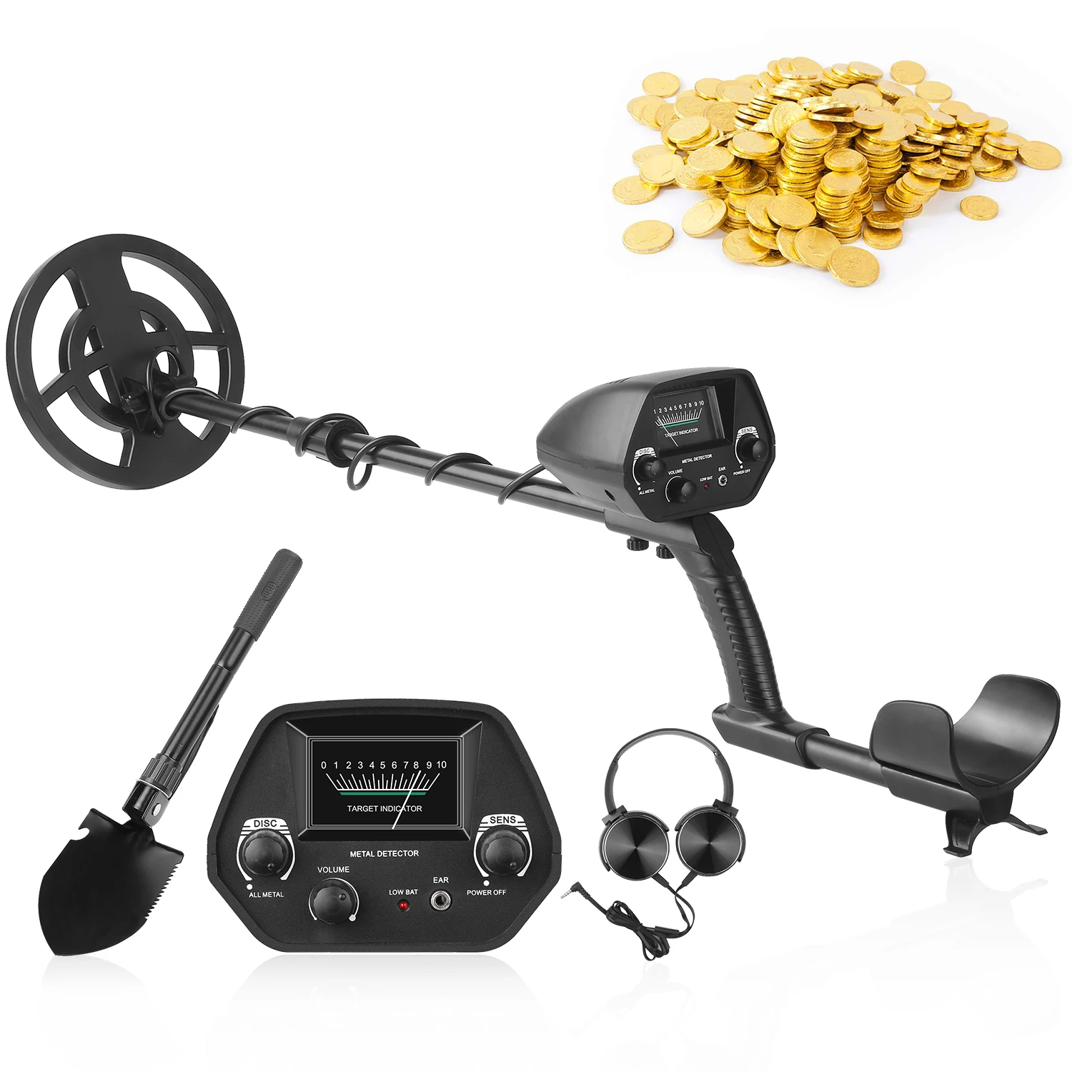 MD5030 Underground Metal Detector Finder Gold Treasure Hunter Digger Portable Detection Instrument | Инструменты