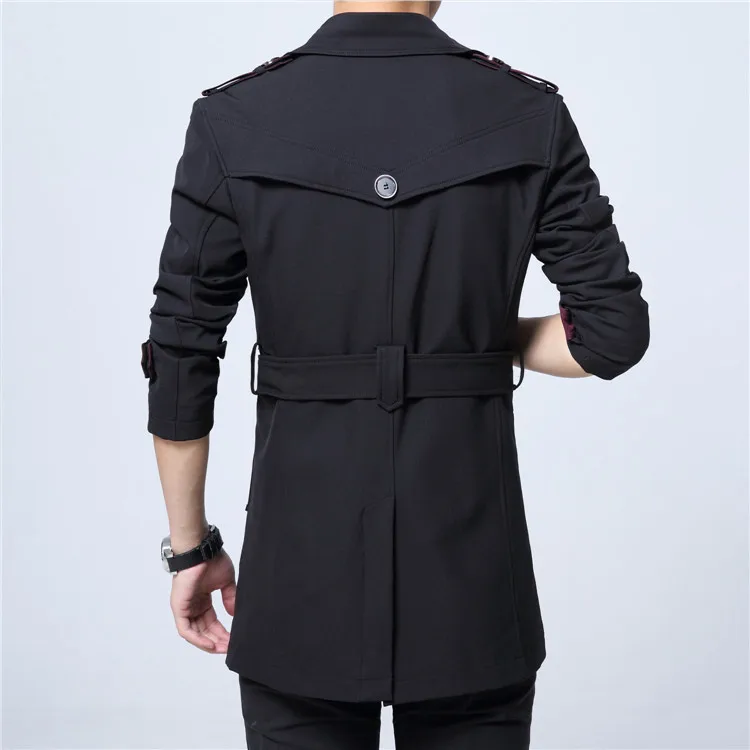 

New age season in the men's windbreaker long overcoat of British big yards