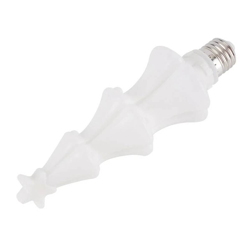 Мигающий E27 светильник в форме рождественской елки переменный ток 85 265 RGB