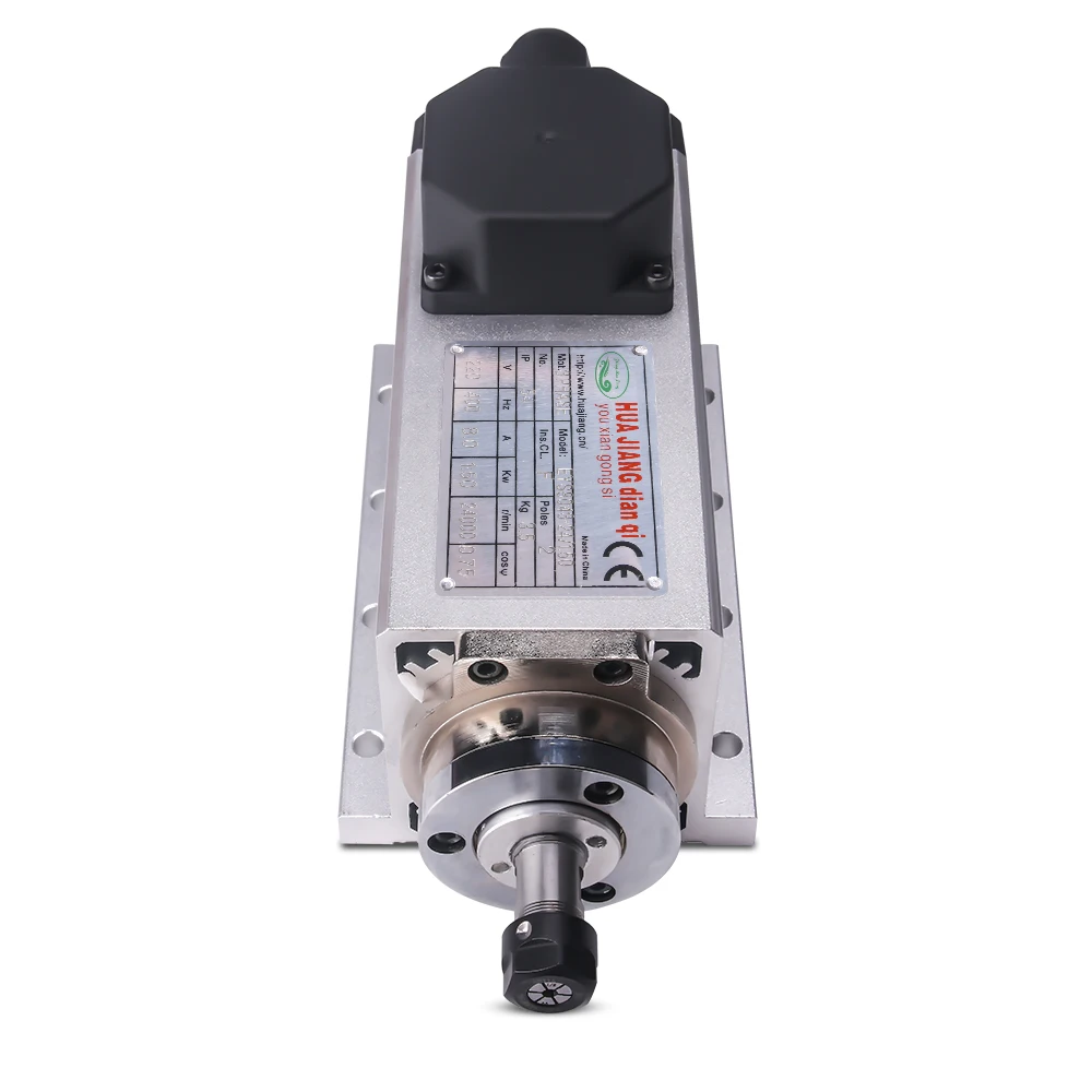 Шпиндель с воздушным охлаждением 1 5 кВт двигатель шпинделя ЧПУ комплект er11