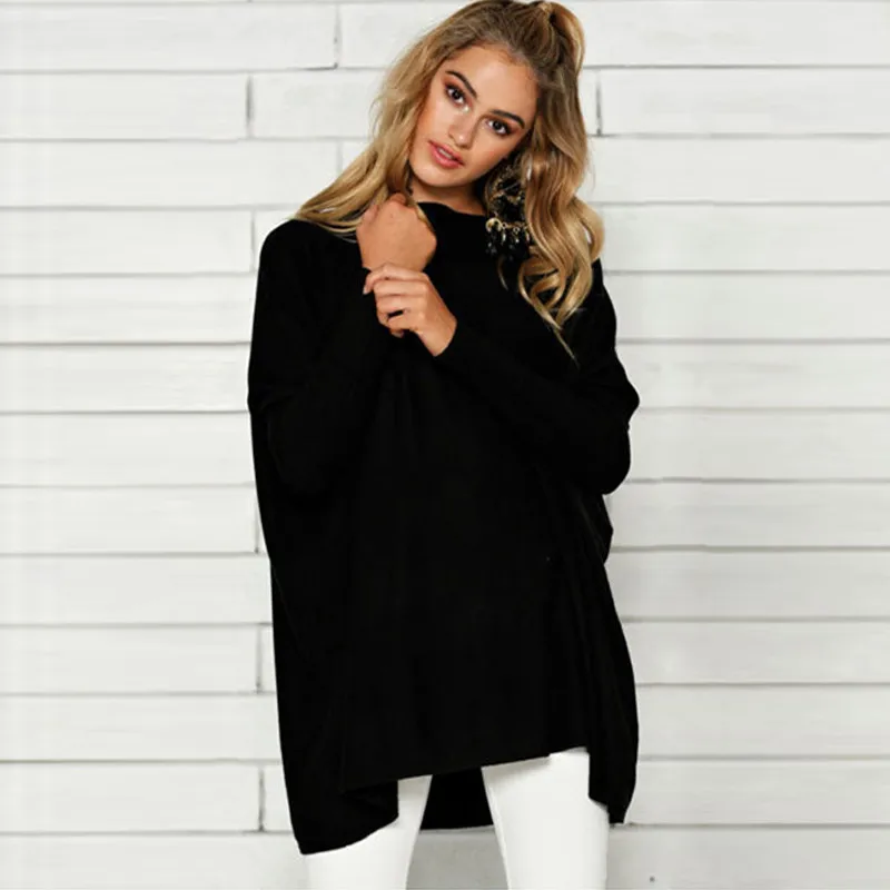 2019 кашемировый вязаный женский свитер пуловер с воротником &quotхомут&quot