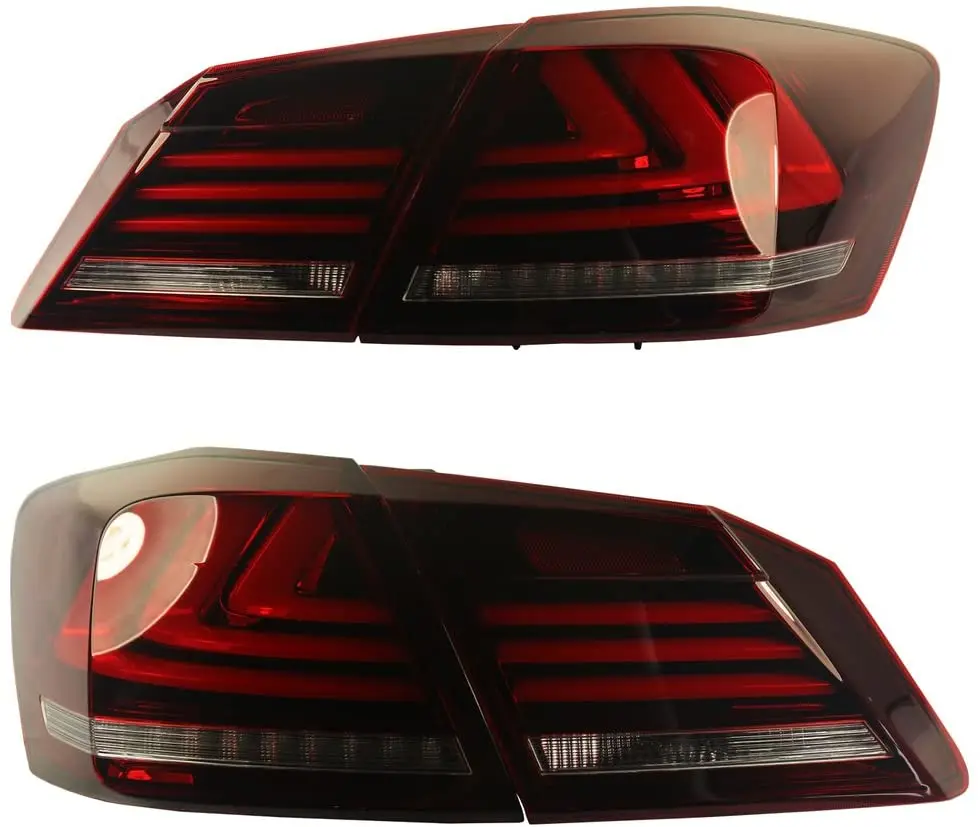 

Sulinso New Tail Lights LED Brake For 2013 2014 2015 Honda Accord 4 Door Sedan 2PCS