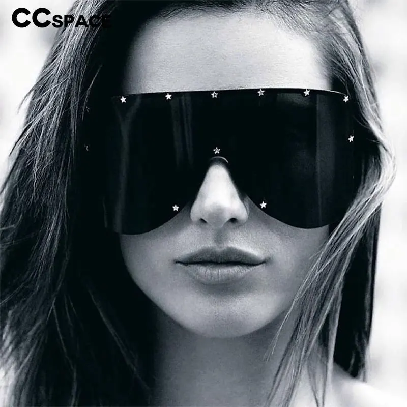 46092 негабаритные очки солнцезащитные для мужчин и женщин звезды Модные Оттенки