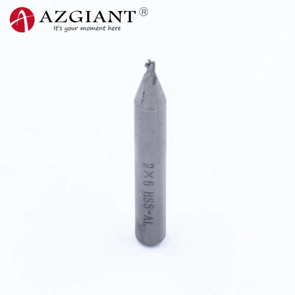 HSS 2 0 мм Концевая фреза гравировальный резец для подрезки кромок ЧПУ фрезы машины