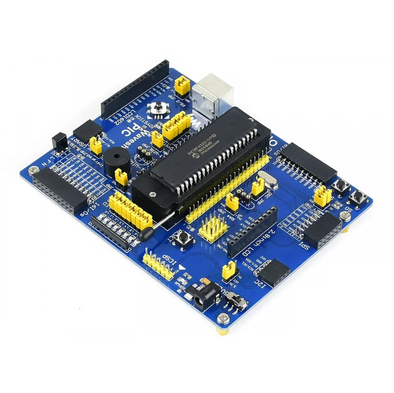 Open18F4520 упаковка A # PIC18F4520 I/P PIC PIC18F 8 bit RISC Development Board + 11 модулей аксессуаров|pic development