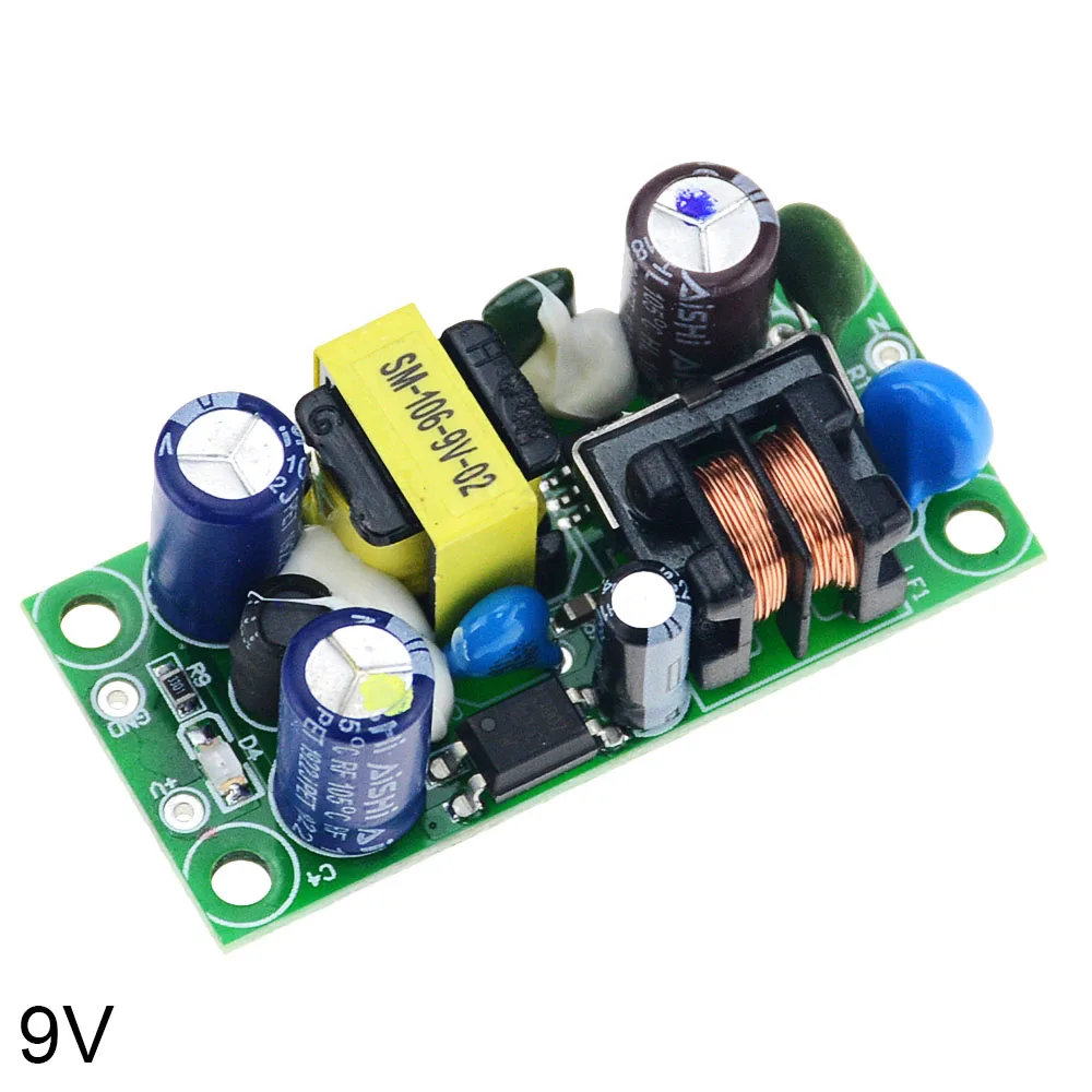 

Преобразователь напряжения AC 220V в DC 3.3V 5V 9V 12V 15V 24V зеленый