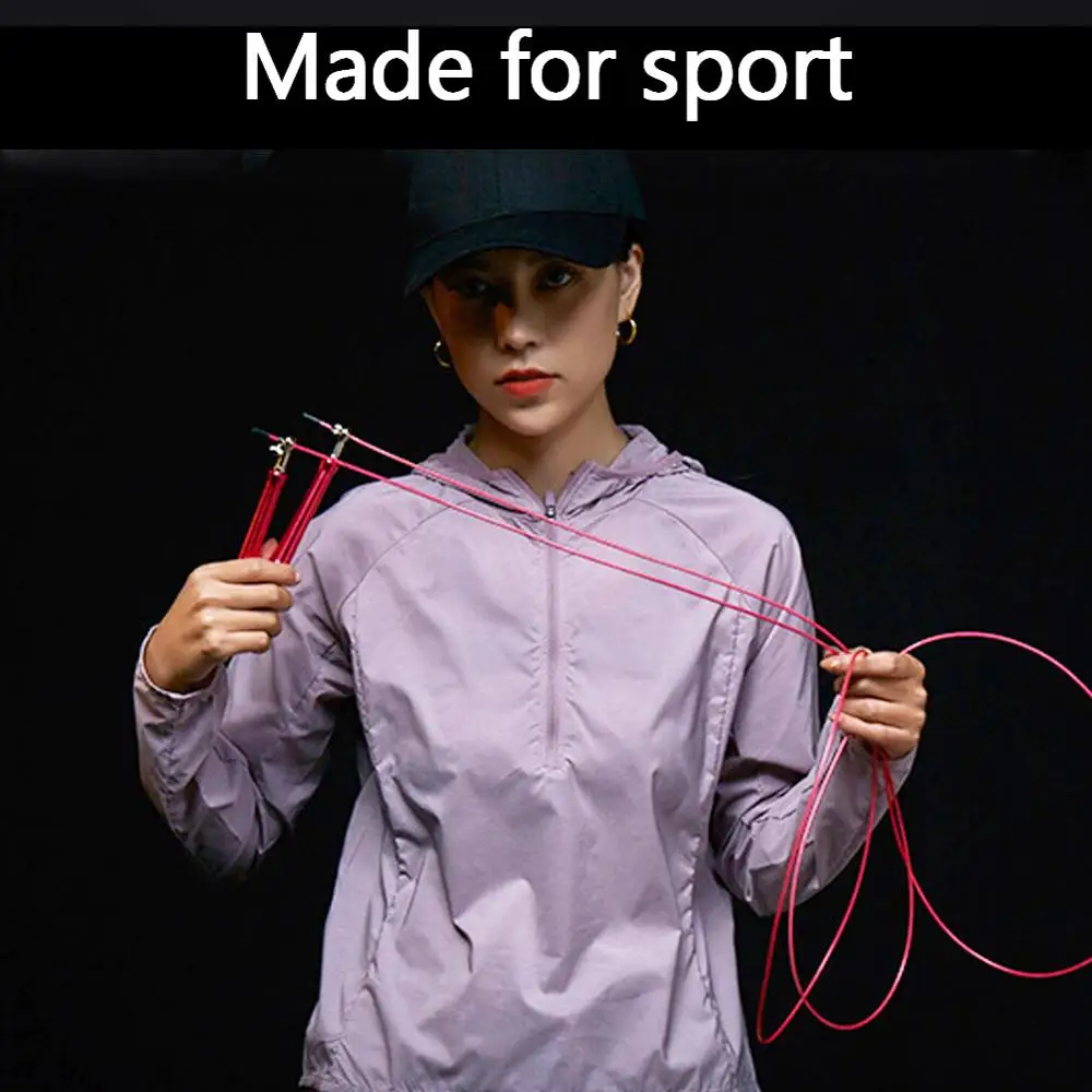 Скоростной Скакалка для фитнеса Регулируемая Веревка тренировок бокса MMA