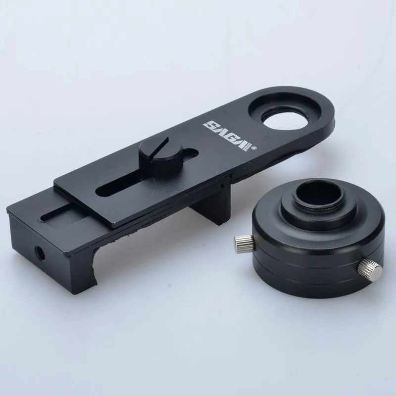 full metal stable bracket universal mobile phone holder clip astronomical telescope mount spotting scope eyepiece slit lamp free global shipping