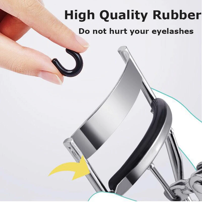 

Durable Stainless Eyelashes Curler High Quality Curling Clip Eyelash with Gradient Color Handle