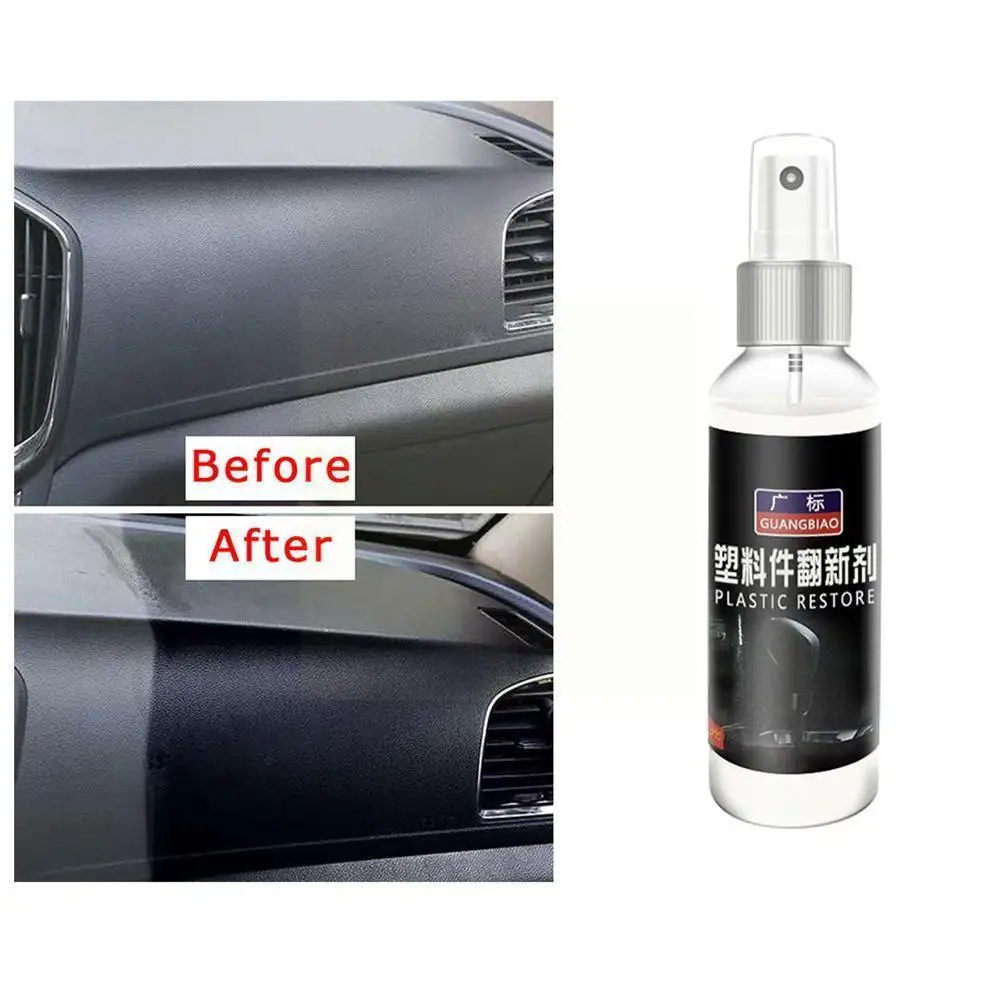 

50ml Plastic parts wax instrument panel retreading Interior Paste Coating Agent Renovated Maintenance agent Automotive Plas A2A1