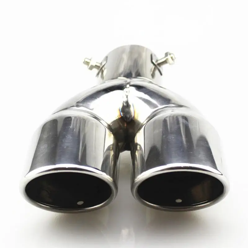 Автомобильная выхлопная труба из нержавеющей стали диаметр 6 3/7 5 см|Выхлопной