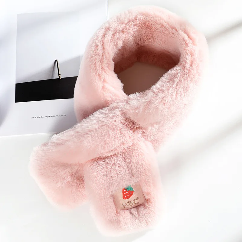 Лохматый карамельный цвет женские зимние шарфы сохраняющие тепло сладкий шарф