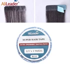 Alileader 1 рулон клейкая лента для париков двухсторонние водонепроницаемые кружевные передние парики двухсторонняя лента для наращивания волос водонепроницаемый кружевной парик клей