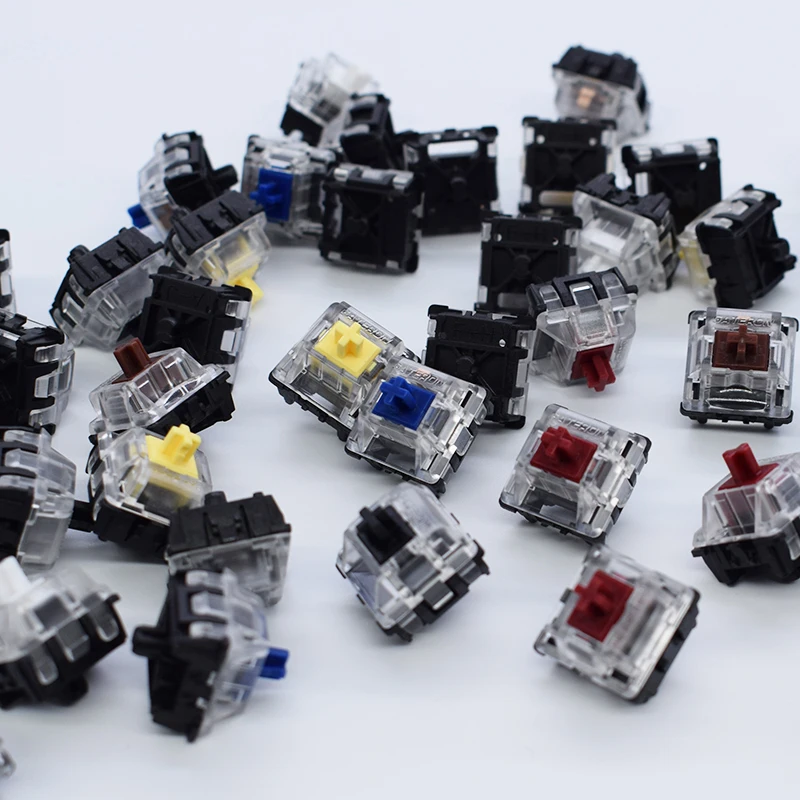 Новинка оптическая механическая клавиатура SKYLOONG горячая замена черный синий