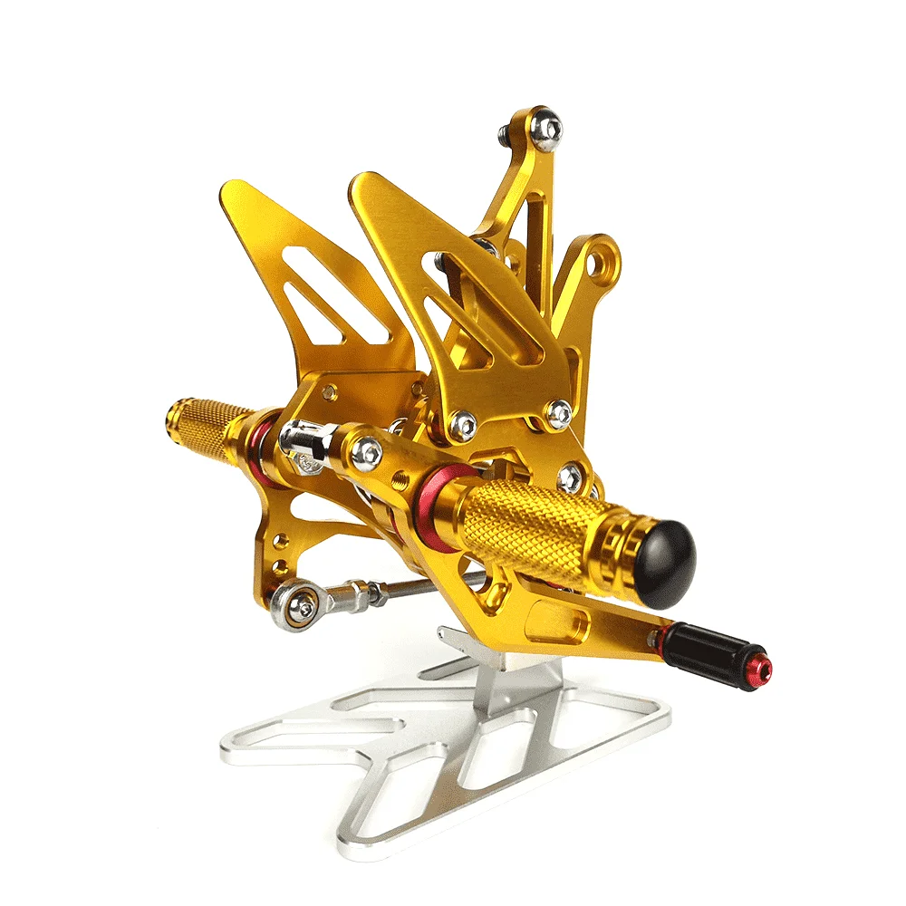 

Motorcycle CNC Aluminum Motorcycle Adjustable Footrest Rearsets Rear Sets Foot Pegs For KAWASAKI Z1000 2011-2019