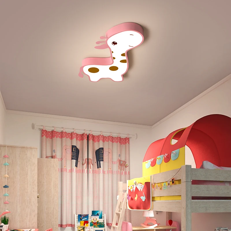 Оригинальная потолочная лампа для гостиной спальни с мультяшным рисунком
