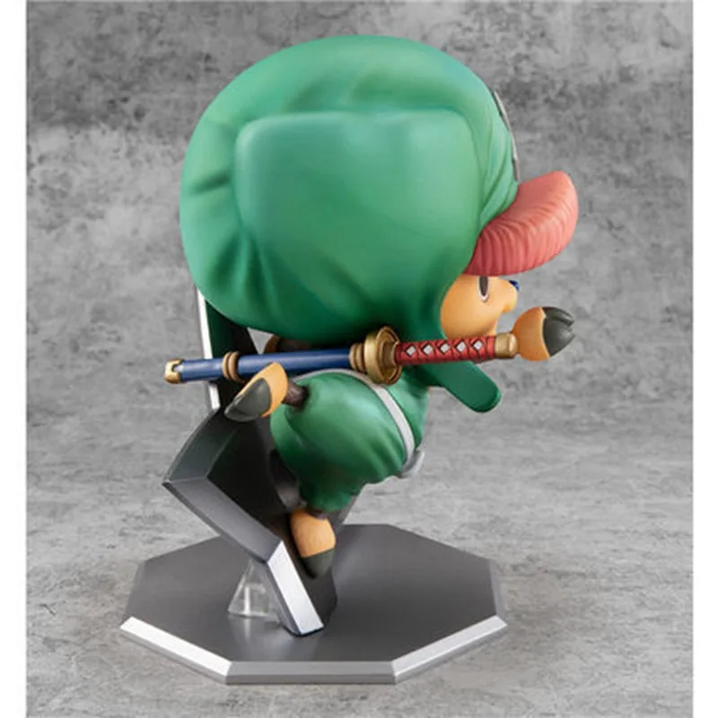 

Anime One. Pieces Quatro Four Emperors Sittingg Ver. Luffy Fighter PVC Action Figures OP Luffy Zoro Sanji Collectibles Model
