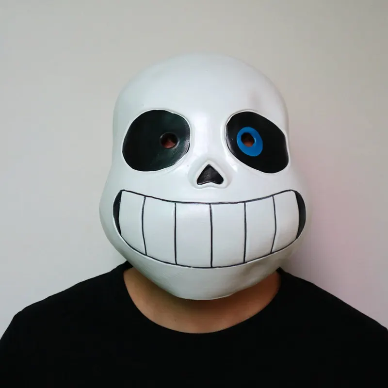 Толстовки для косплея Sans Undertale латексная маска свежая куртка со скелетом без