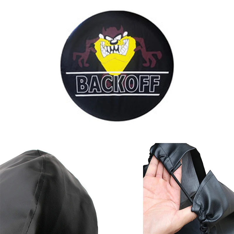 

Автомобильный Стайлинг 14-17 дюймов, мультяшный чехол из ПВХ для запасных колес и шин, чехол, сумка, защитный чехол для Jeep Hummer для Ford Ecosport, Skoda Yeti